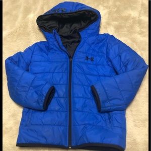 Under Armour coat, boys in great condition.